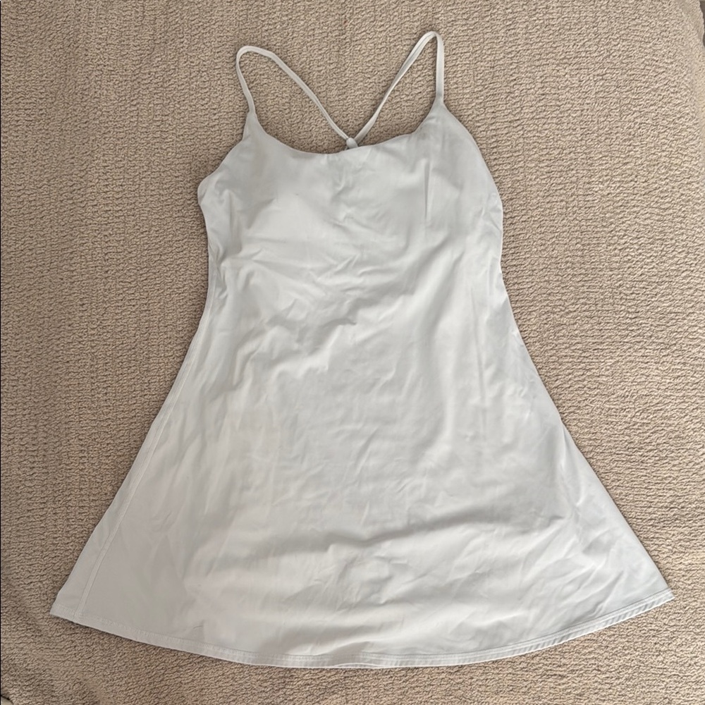 Elegant White Slip Dress